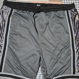 Brooklyn Cloth Black Mesh Camo Shorts